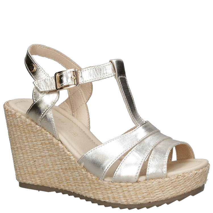 SANDALIA CASUAL MUJER BRUNO ROSSI - K695 | DORADO - 1