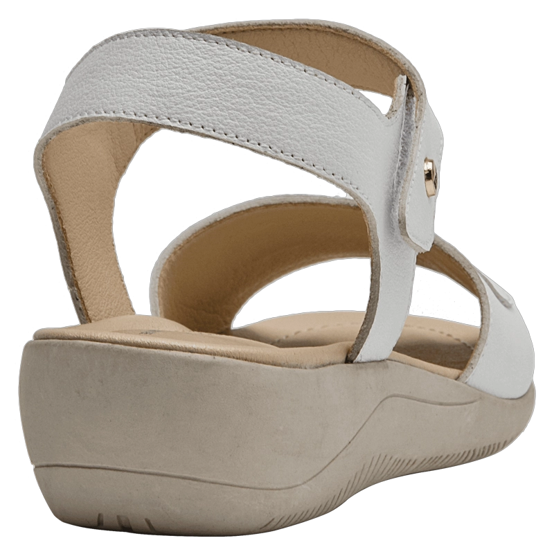 SANDALIA CASUAL MUJER BRUNO ROSSI - BRM0055 | BLANCO - 3