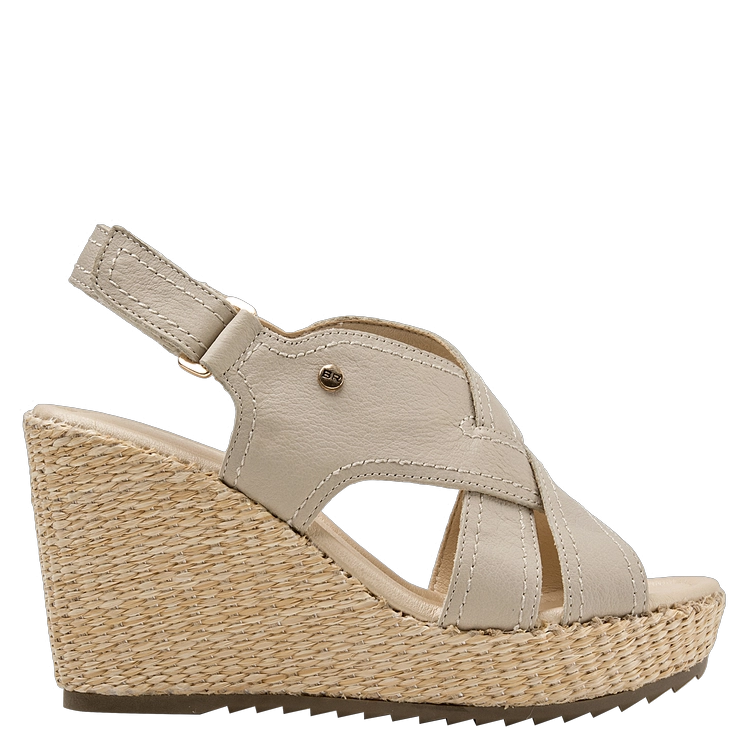 SANDALIA CASUAL MUJER BRUNO ROSSI - K694 | BEIGE - 2