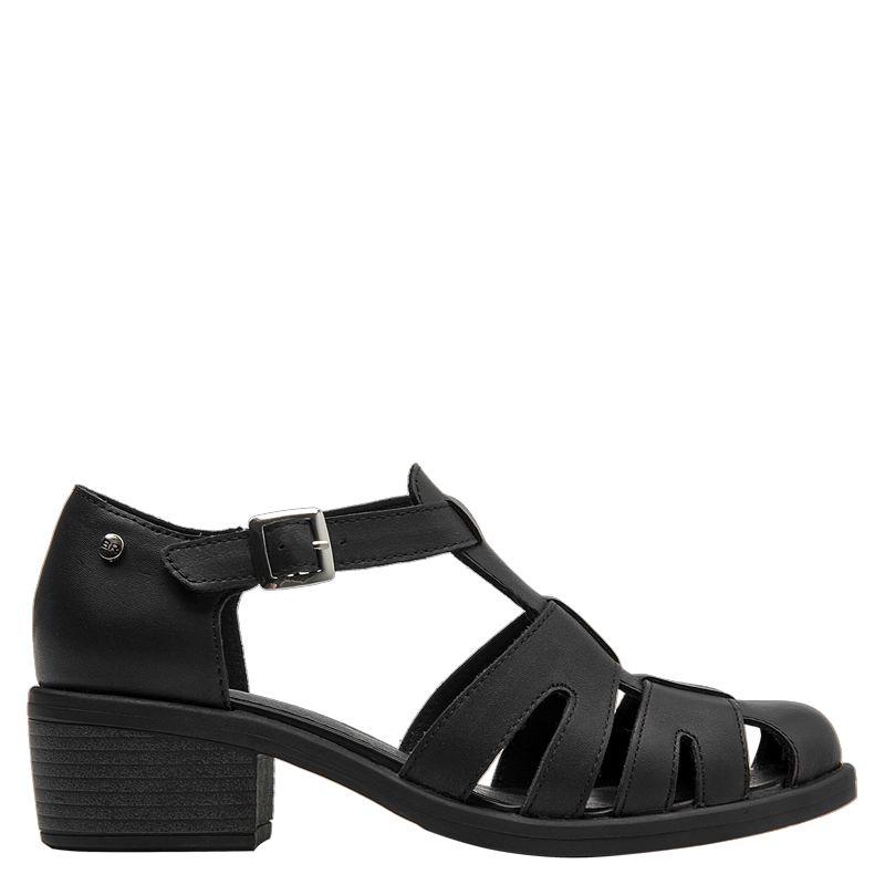 SANDALIA CASUAL MUJER BRUNO ROSSI - BRM0022 | NEGRO - 1