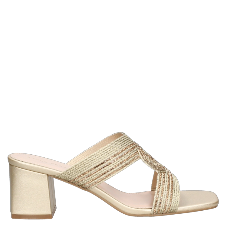 SANDALIA CASUAL MUJER BRUNO ROSSI - I814 | DORADO - 2
