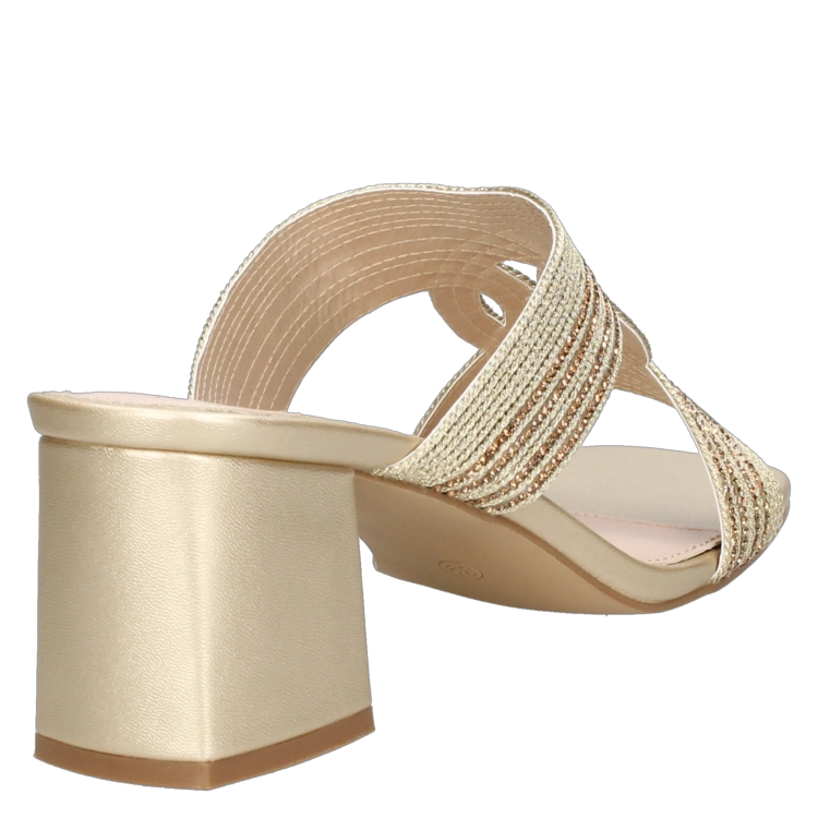 SANDALIA CASUAL MUJER BRUNO ROSSI - I814 | DORADO - 3
