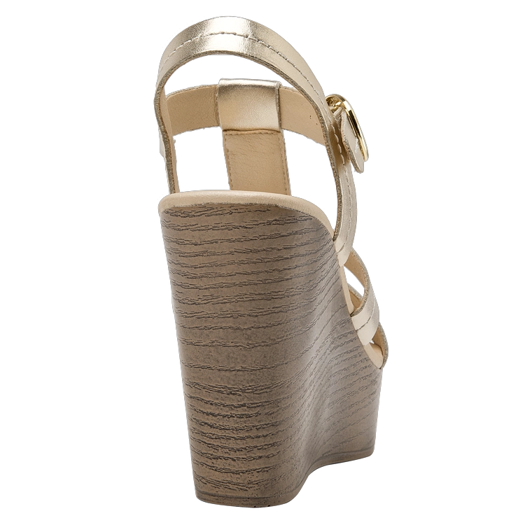 SANDALIA CASUAL MUJER BRUNO ROSSI - K696 | DORADO - 3