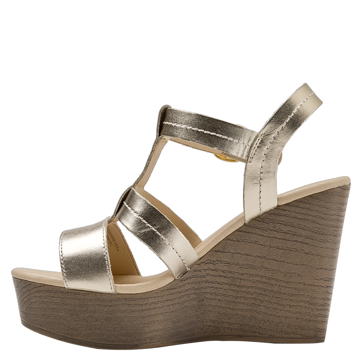 SANDALIA CASUAL MUJER BRUNO ROSSI - K696 | DORADO - 4