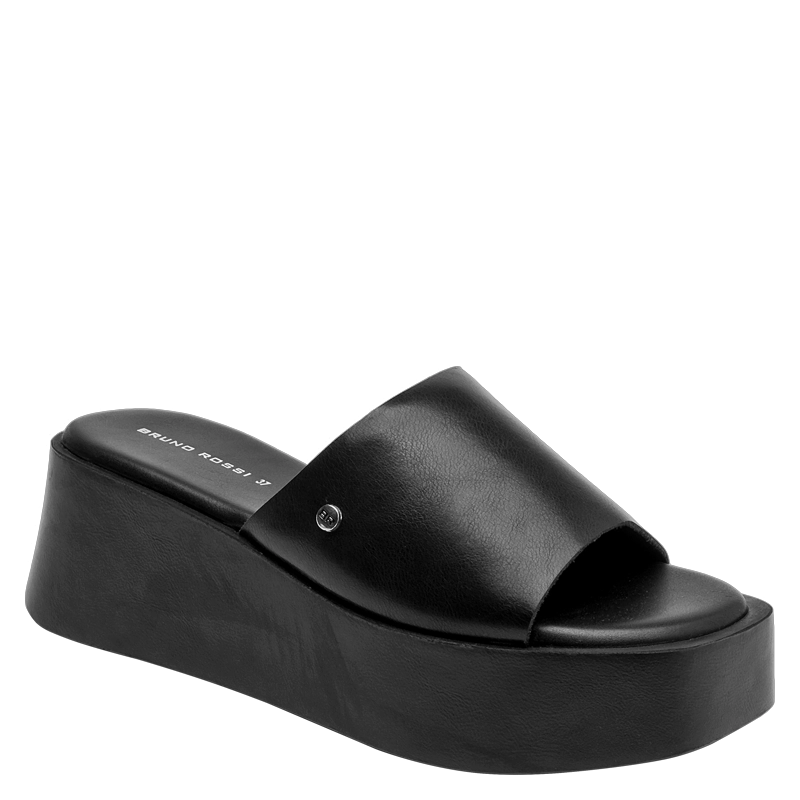 SANDALIA CASUAL MUJER BRUNO ROSSI - BRM0108 | NEGRO - 2