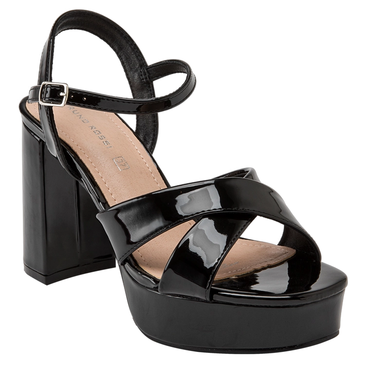 SANDALIA CASUAL MUJER BRUNO ROSSI - I810 | NEGRO - 1