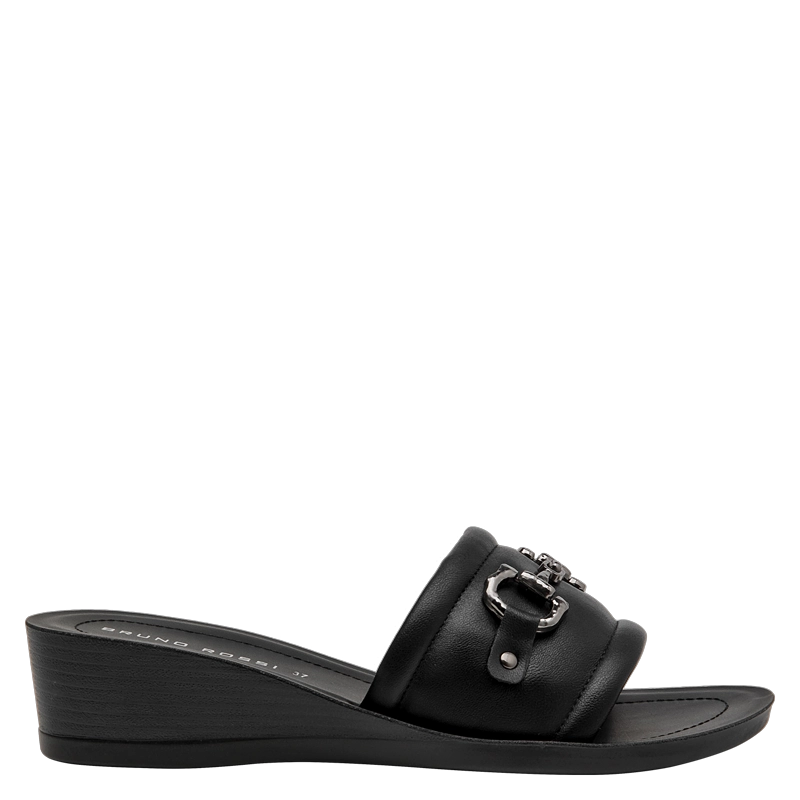 SANDALIA CASUAL MUJER BRUNO ROSSI - BRM0114 | NEGRO - 1
