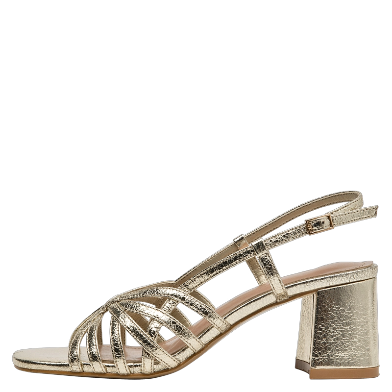 SANDALIA FIESTA MUJER BRUNO ROSSI - BRM0105 | DORADO - 4