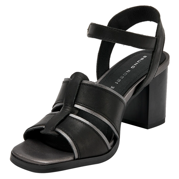 SANDALIA CASUAL MUJER BRUNO ROSSI - K703 | NEGRO - 5