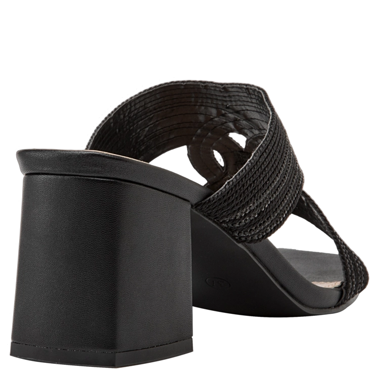 SANDALIA CASUAL MUJER BRUNO ROSSI - I814 | NEGRO - 3