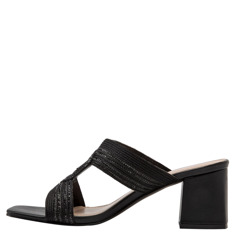 SANDALIA CASUAL MUJER BRUNO ROSSI - I814 | NEGRO - 4