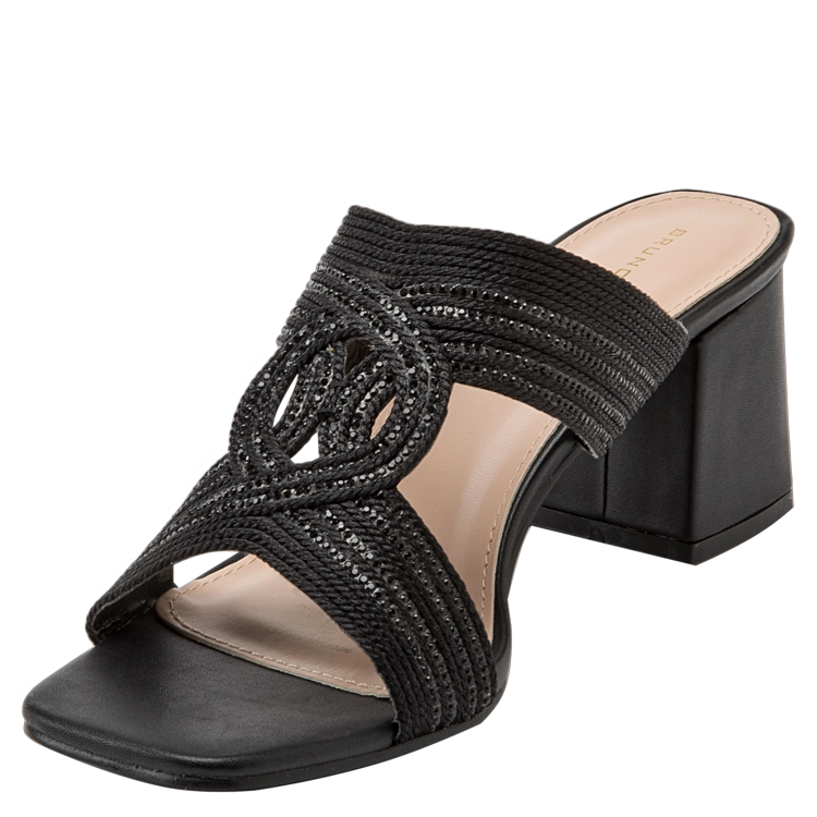 SANDALIA CASUAL MUJER BRUNO ROSSI - I814 | NEGRO - 5