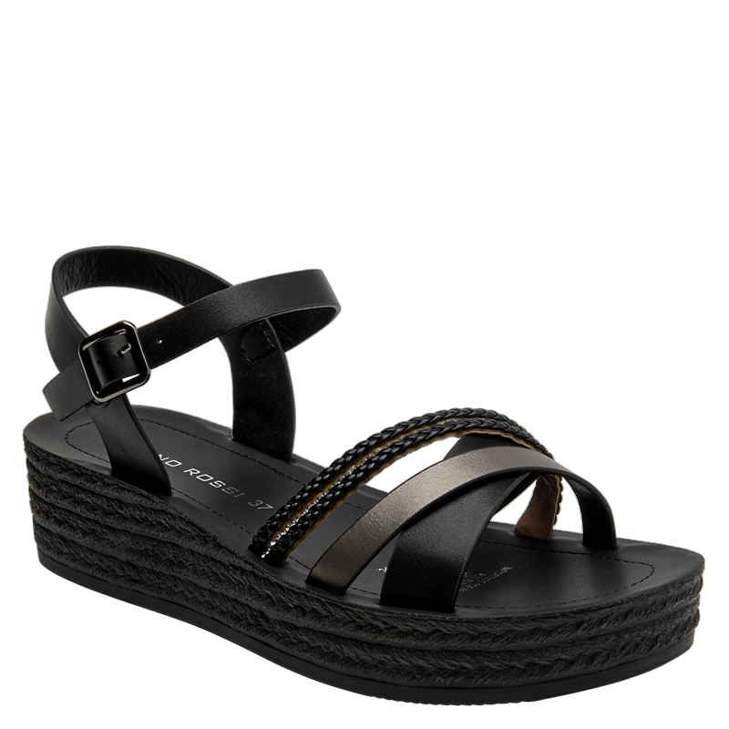 SANDALIA CASUAL MUJER BRUNO ROSSI - BRM0112 | NEGRO - 2