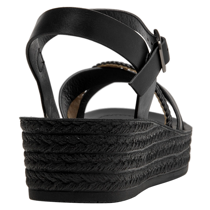 SANDALIA CASUAL MUJER BRUNO ROSSI - BRM0112 | NEGRO - 3