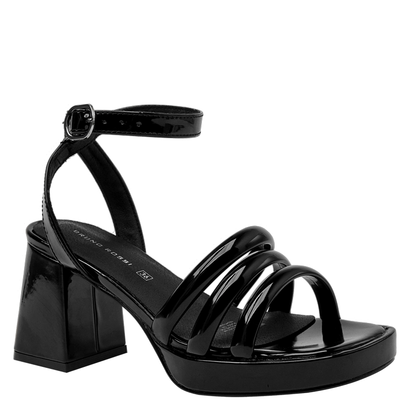 BRUNO ROSSI SANDALIA VESTIR MUJER BRUNO ROSSI - K688 | NEGRO