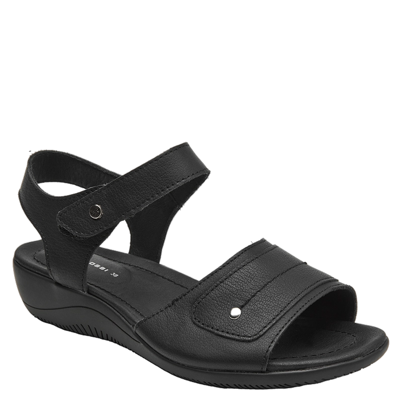 SANDALIA CASUAL MUJER BRUNO ROSSI - BRM0055 | NEGRO - 2