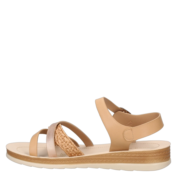 SANDALIA CASUAL MUJER BRUNO ROSSI - I818 | BEIGE - 4