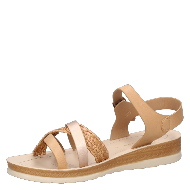 SANDALIA CASUAL MUJER BRUNO ROSSI - I818 | BEIGE - 5
