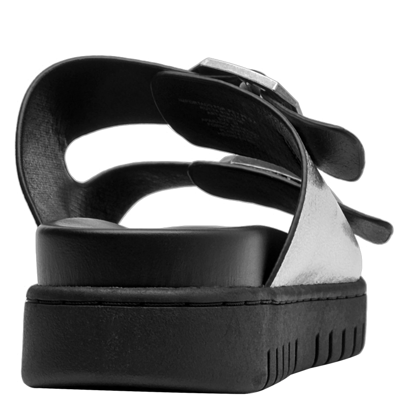 SANDALIA CASUAL MUJER BRUNO ROSSI - BRM0140 | PLATEADO - 3