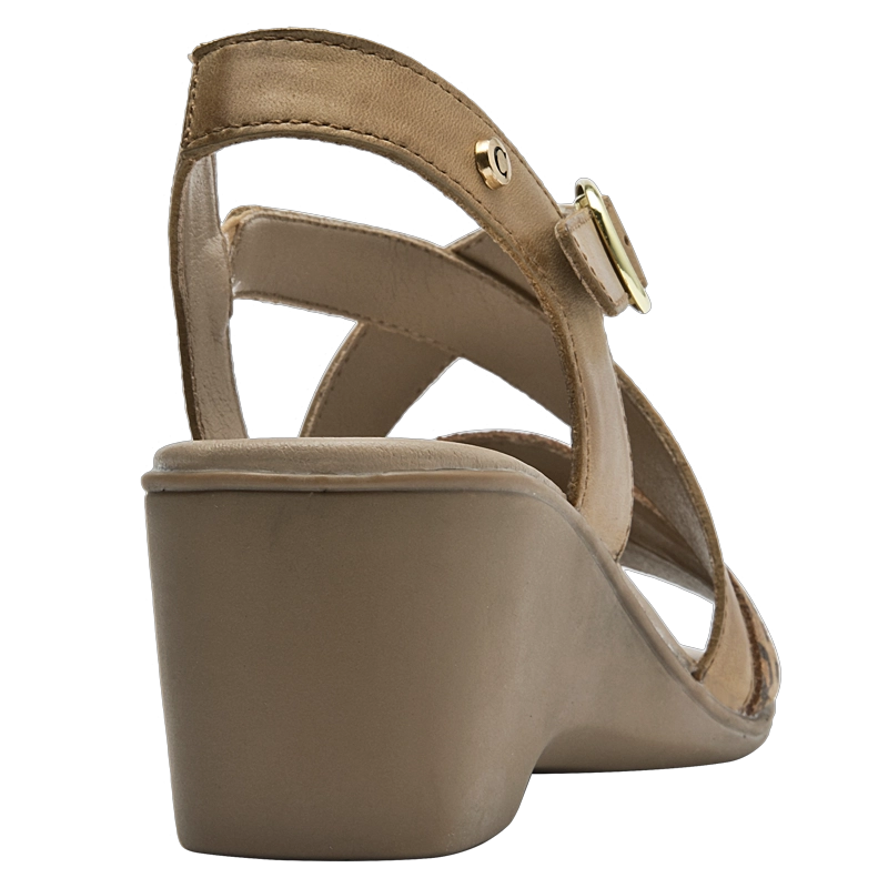 SANDALIA CASUAL MUJER BRUNO ROSSI - BRM0010 | MARRON CLARO - 3