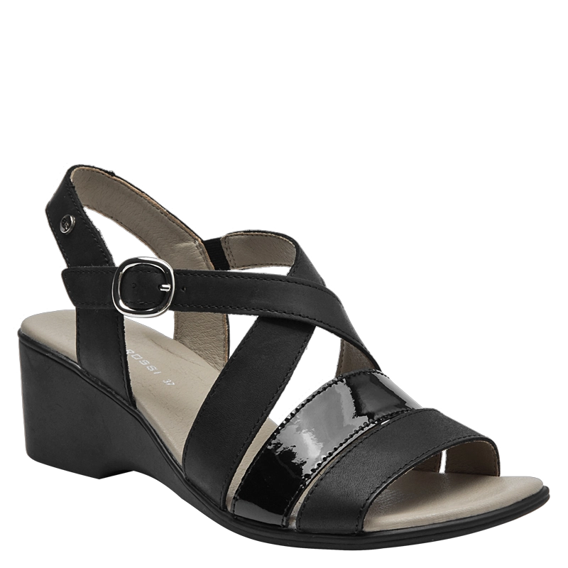SANDALIA CASUAL MUJER BRUNO ROSSI - BRM0010 | NEGRO - 2