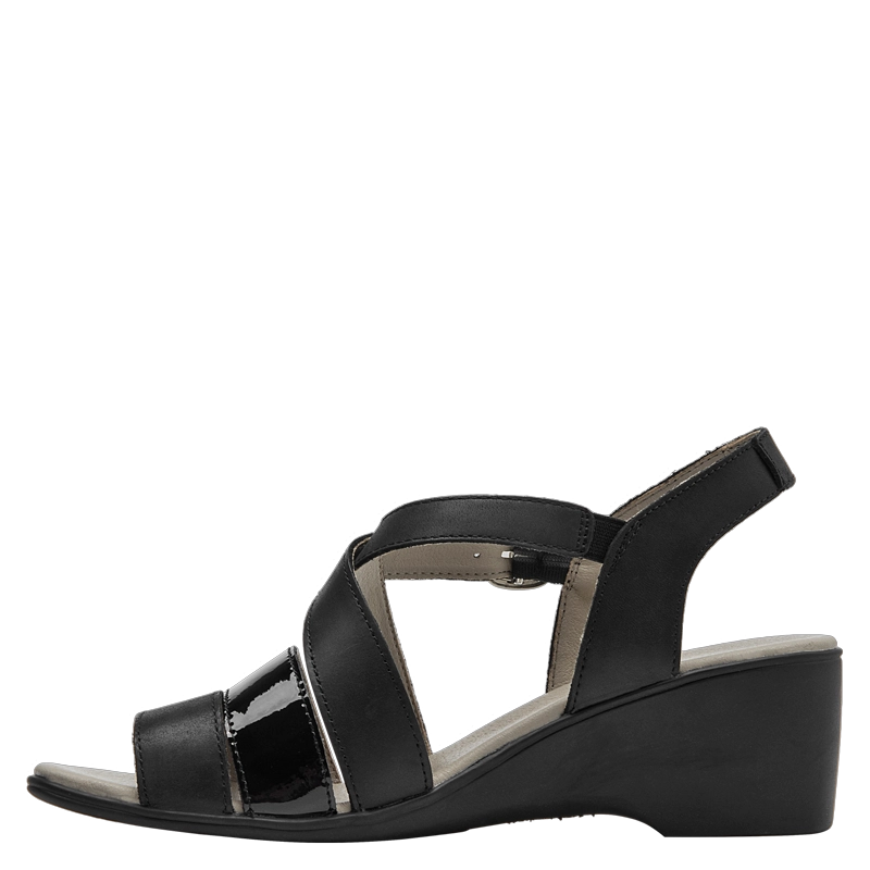 SANDALIA CASUAL MUJER BRUNO ROSSI - BRM0010 | NEGRO - 4