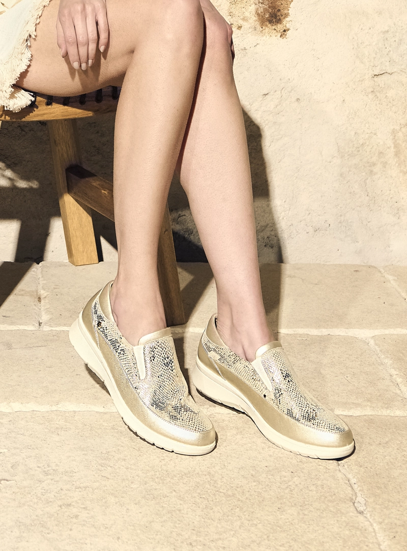 ZAPATO CASUAL MUJER BRUNO ROSSI - BRM0132 | DORADO - 1