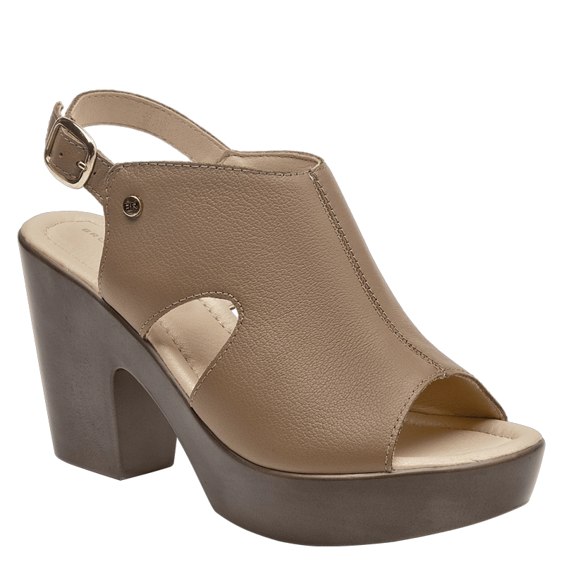 SANDALIA CASUAL MUJER BRUNO ROSSI - BRM0117 | MARRON - 2