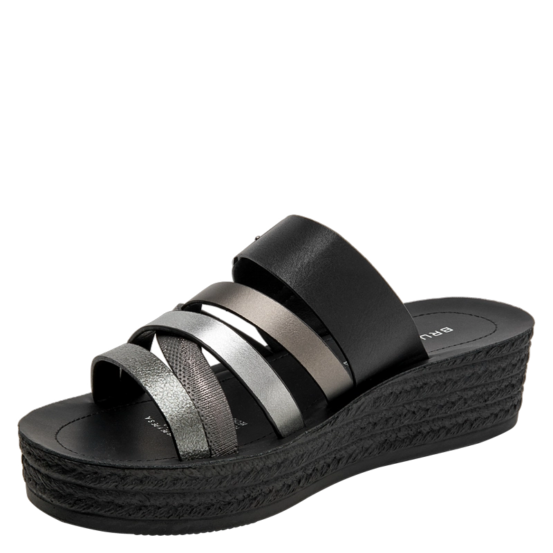 SANDALIA CASUAL MUJER BRUNO ROSSI - BRM0113 | NEGRO - 5