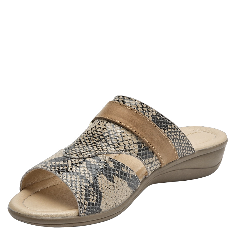 SANDALIA CASUAL MUJER BRUNO ROSSI - BRM0050 | BEIGE - 5