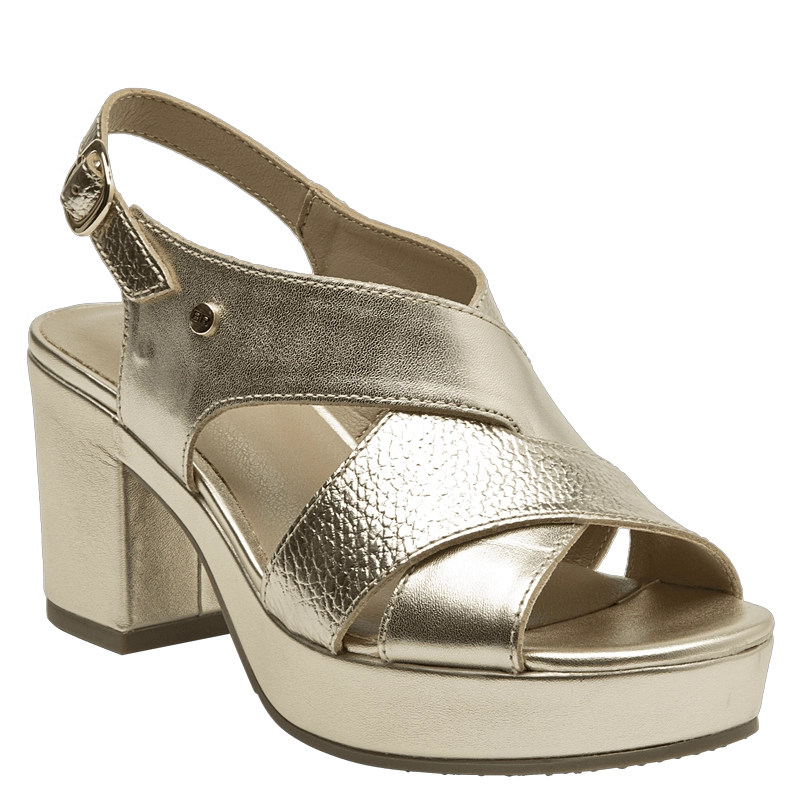 SANDALIA FORMAL MUJER BRUNO ROSSI - BRM0012 | DORADO - 2