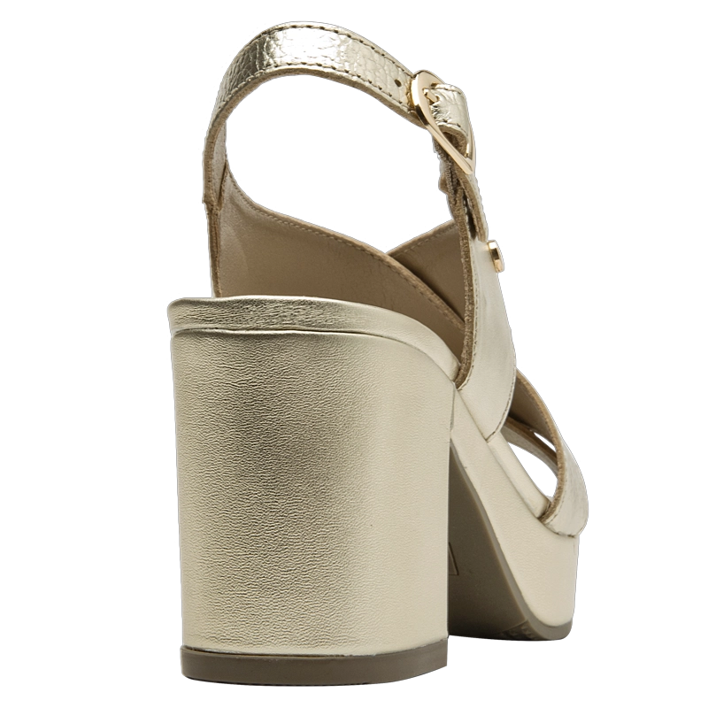 SANDALIA FORMAL MUJER BRUNO ROSSI - BRM0012 | DORADO - 3