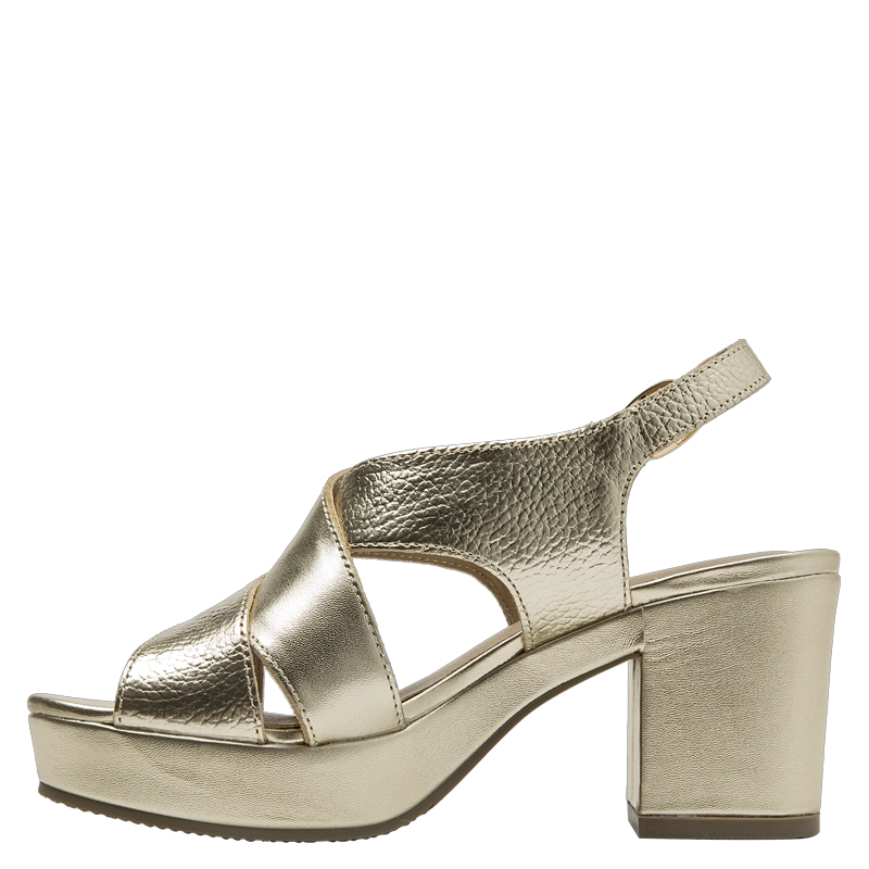 SANDALIA FORMAL MUJER BRUNO ROSSI - BRM0012 | DORADO - 4