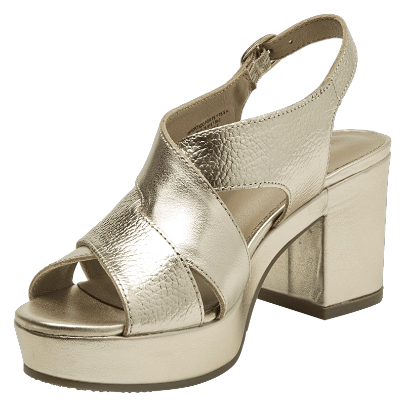 SANDALIA FORMAL MUJER BRUNO ROSSI - BRM0012 | DORADO - 5