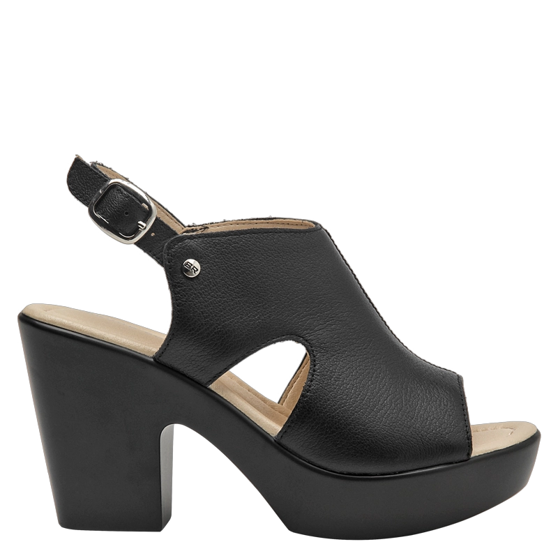 SANDALIA CASUAL MUJER BRUNO ROSSI - BRM0117 | NEGRO - 1