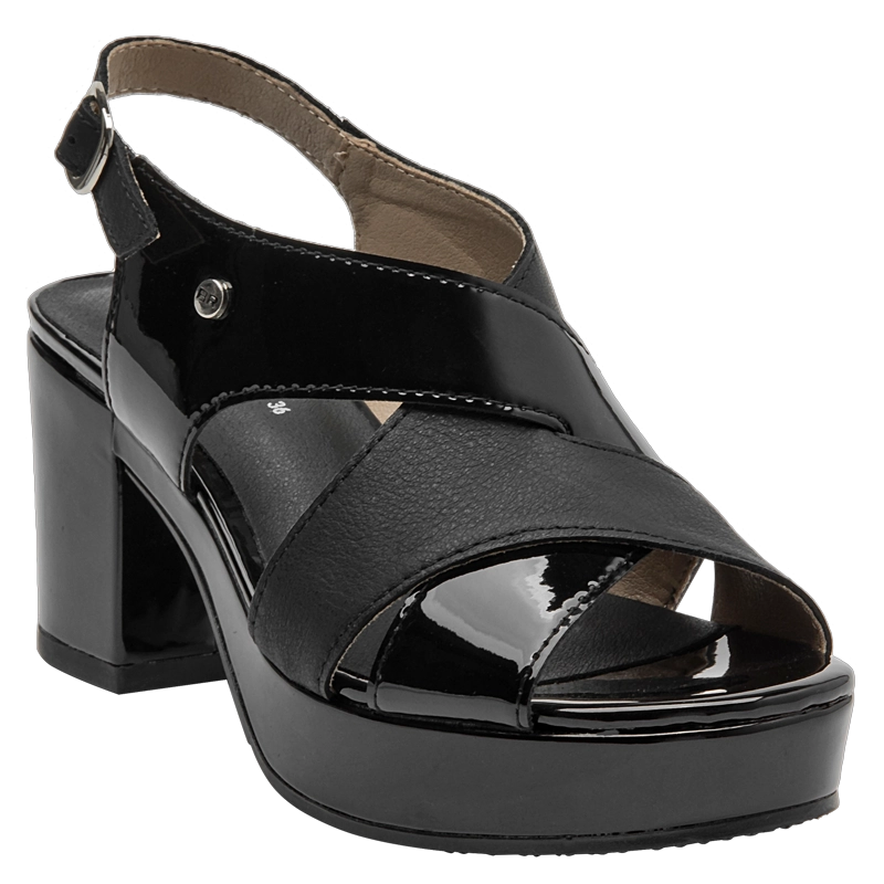 SANDALIA FORMAL MUJER BRUNO ROSSI - BRM0012 | NEGRO - 2