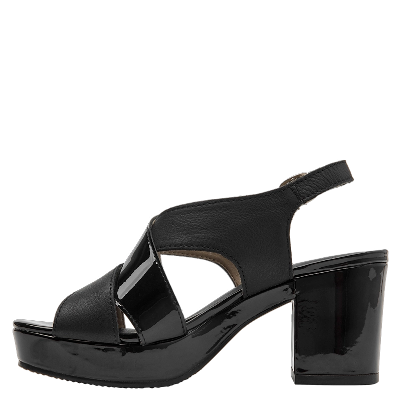SANDALIA FORMAL MUJER BRUNO ROSSI - BRM0012 | NEGRO - 4