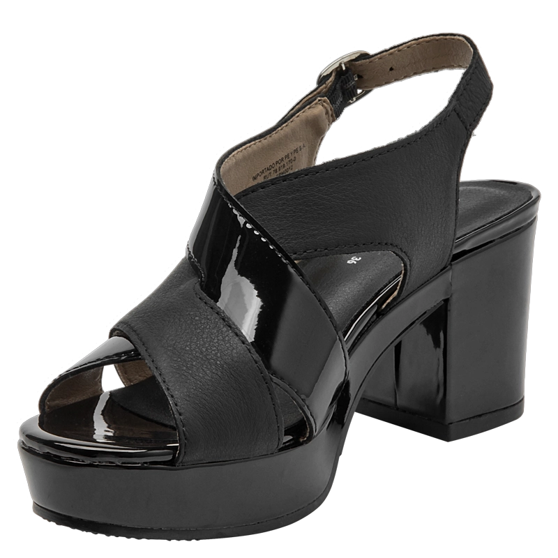 SANDALIA FORMAL MUJER BRUNO ROSSI - BRM0012 | NEGRO - 5