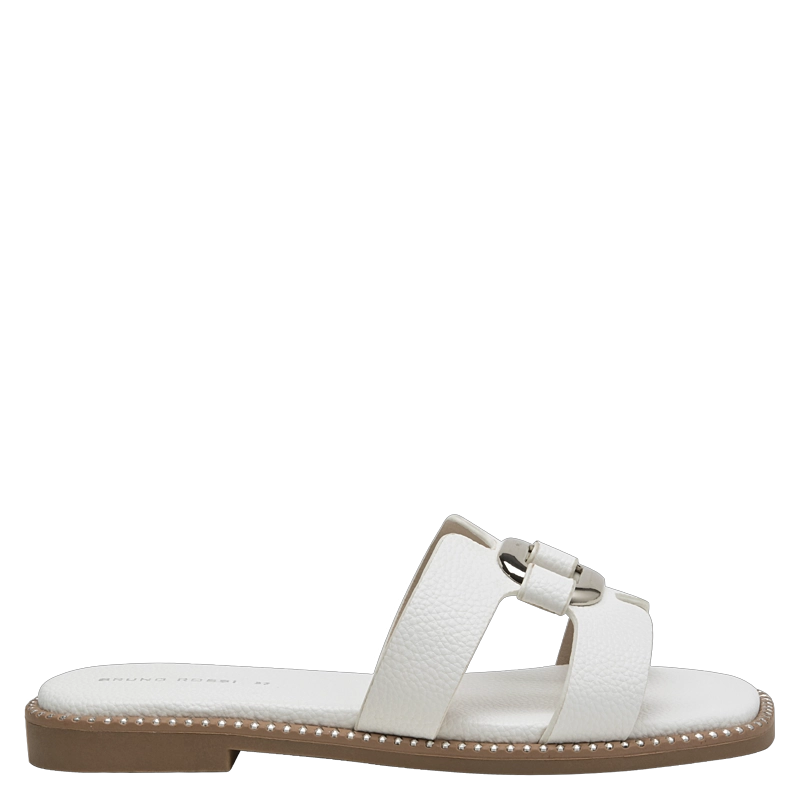 SANDALIA CASUAL MUJER BRUNO ROSSI - BRM0144 | BLANCO - 1