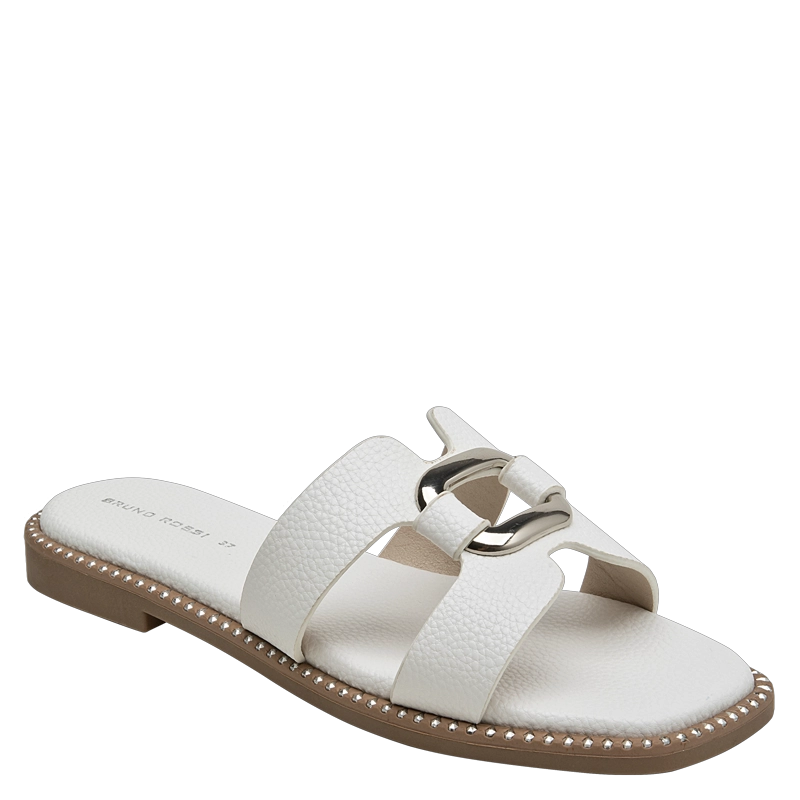 SANDALIA CASUAL MUJER BRUNO ROSSI - BRM0144 | BLANCO - 2
