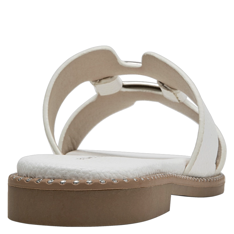 SANDALIA CASUAL MUJER BRUNO ROSSI - BRM0144 | BLANCO - 3