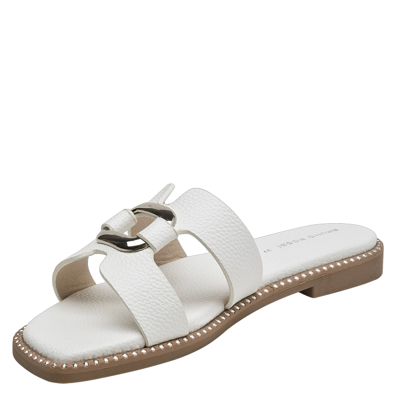 SANDALIA CASUAL MUJER BRUNO ROSSI - BRM0144 | BLANCO - 5