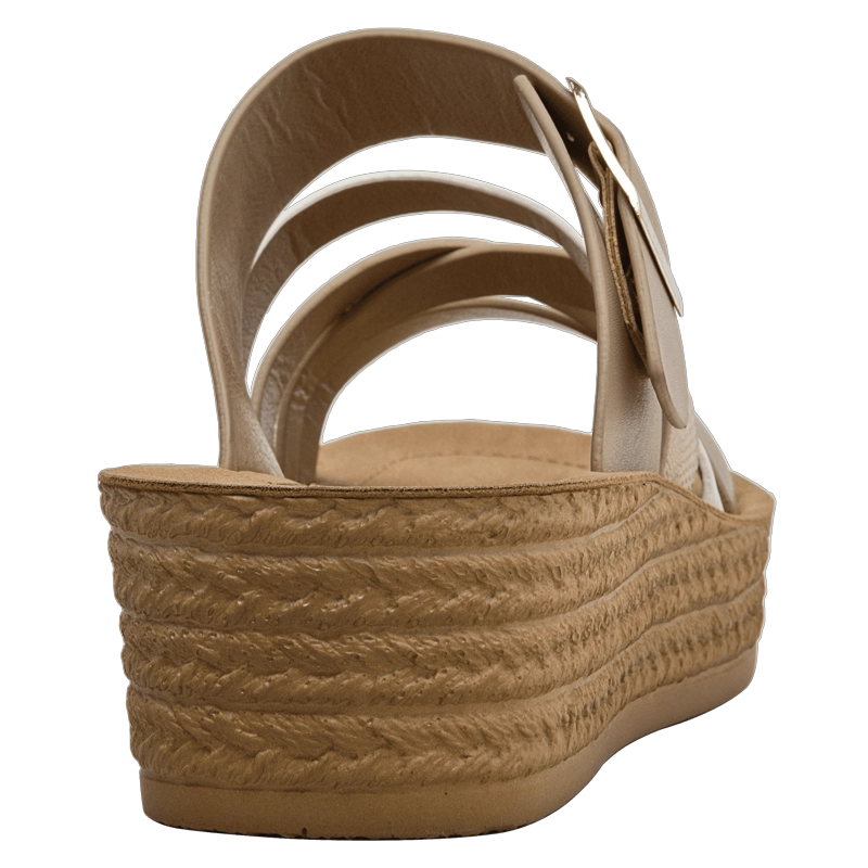 SANDALIA CASUAL MUJER BRUNO ROSSI - BRM0113 | BEIGE - 3