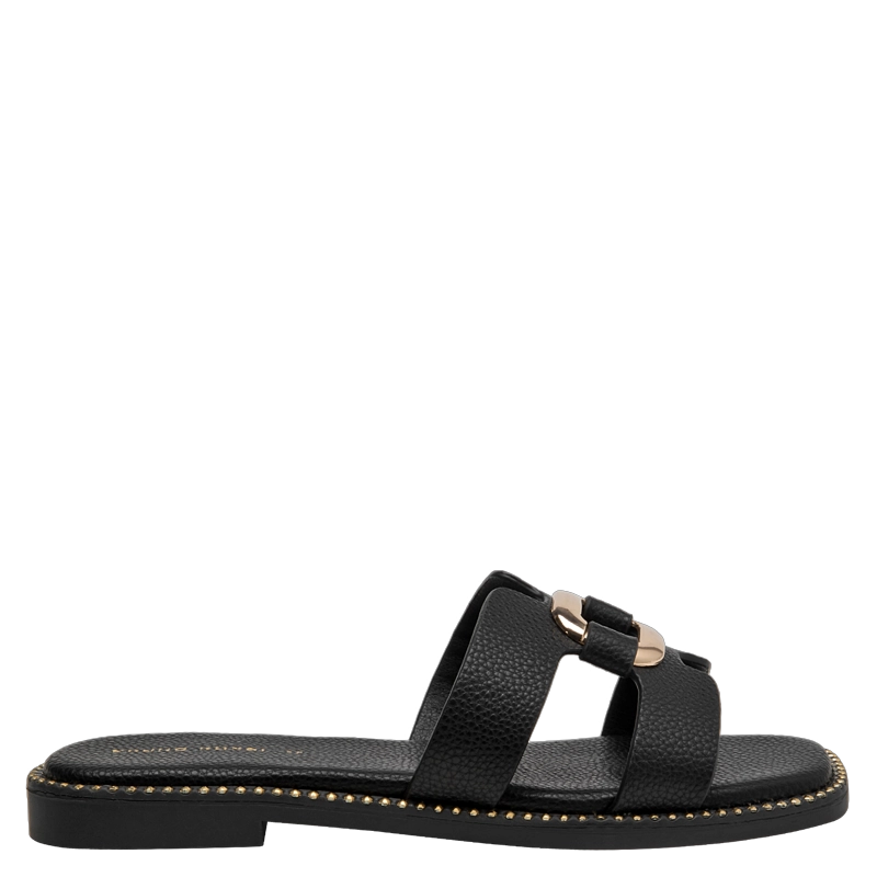 SANDALIA CASUAL MUJER BRUNO ROSSI - BRM0144 | NEGRO - 1