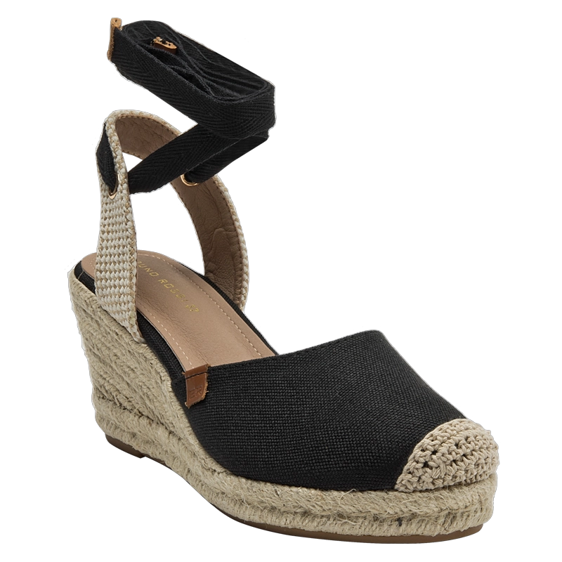 ALPARGATA CASUAL MUJER BRUNO ROSSI - BRM0072 | NEGRO - 2