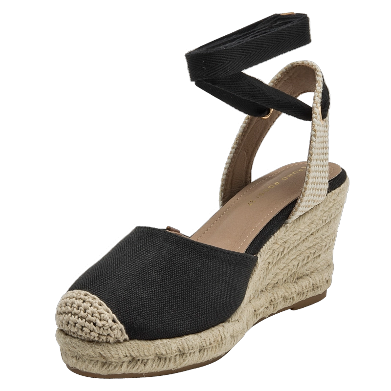 ALPARGATA CASUAL MUJER BRUNO ROSSI - BRM0072 | NEGRO - 5