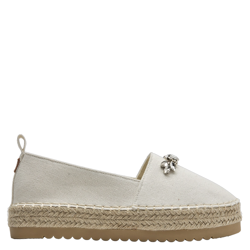 ALPARGATA CASUAL MUJER BRUNO ROSSI - BRM0078 | BLANCO - 1