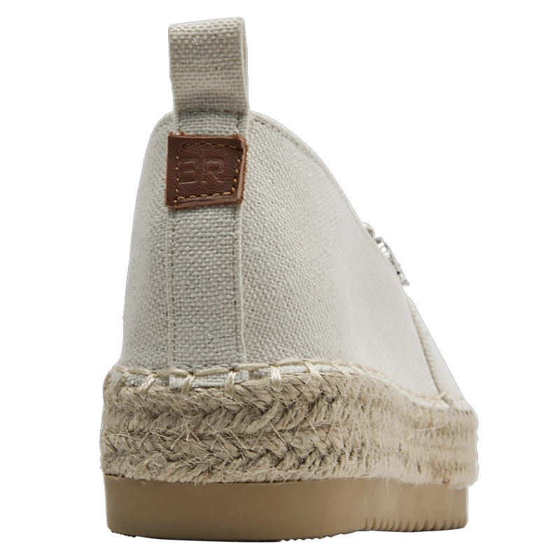 ALPARGATA CASUAL MUJER BRUNO ROSSI - BRM0078 | BLANCO - 3