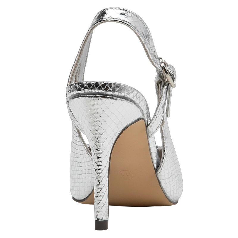 ZAPATO FIESTA MUJER BRUNO ROSSI - BRM0142 | PLATEADO - 4