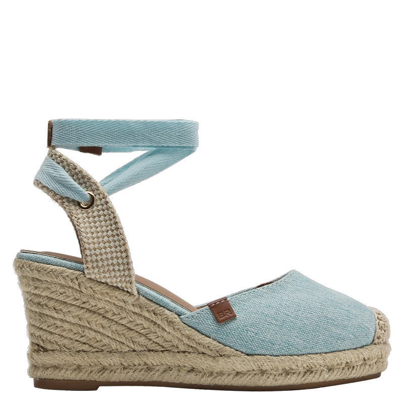 ALPARGATA CASUAL MUJER BRUNO ROSSI - BRM0072 | CELESTE - 1